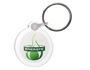 Domed Acrylic Keyring ion full colour print