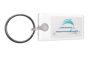Domed Acrylic Keyring  with 2 colour print