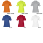 DryBlend Sport Short Sleeve Polo Shirt with 2 colour match buttons