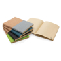 Eco-friendly cork notebook with recycled craft lined paper