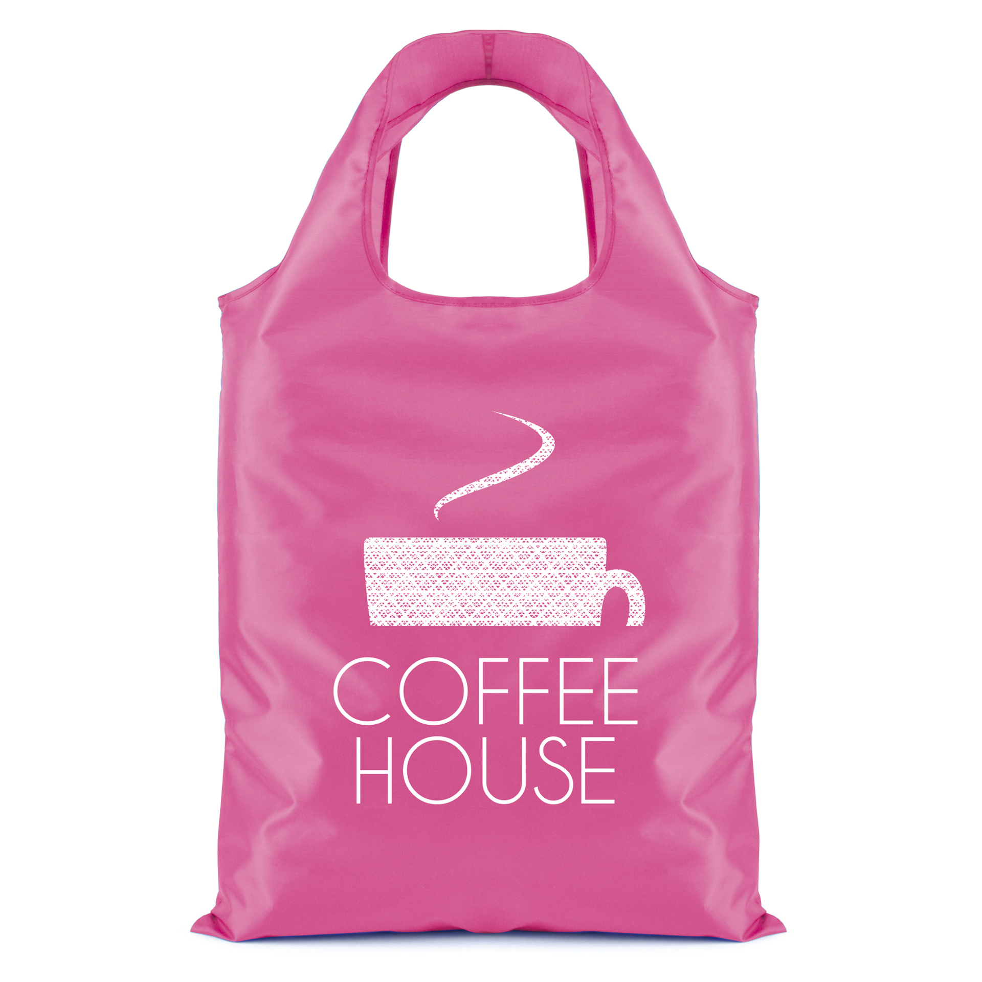 magenta foldable tote bag