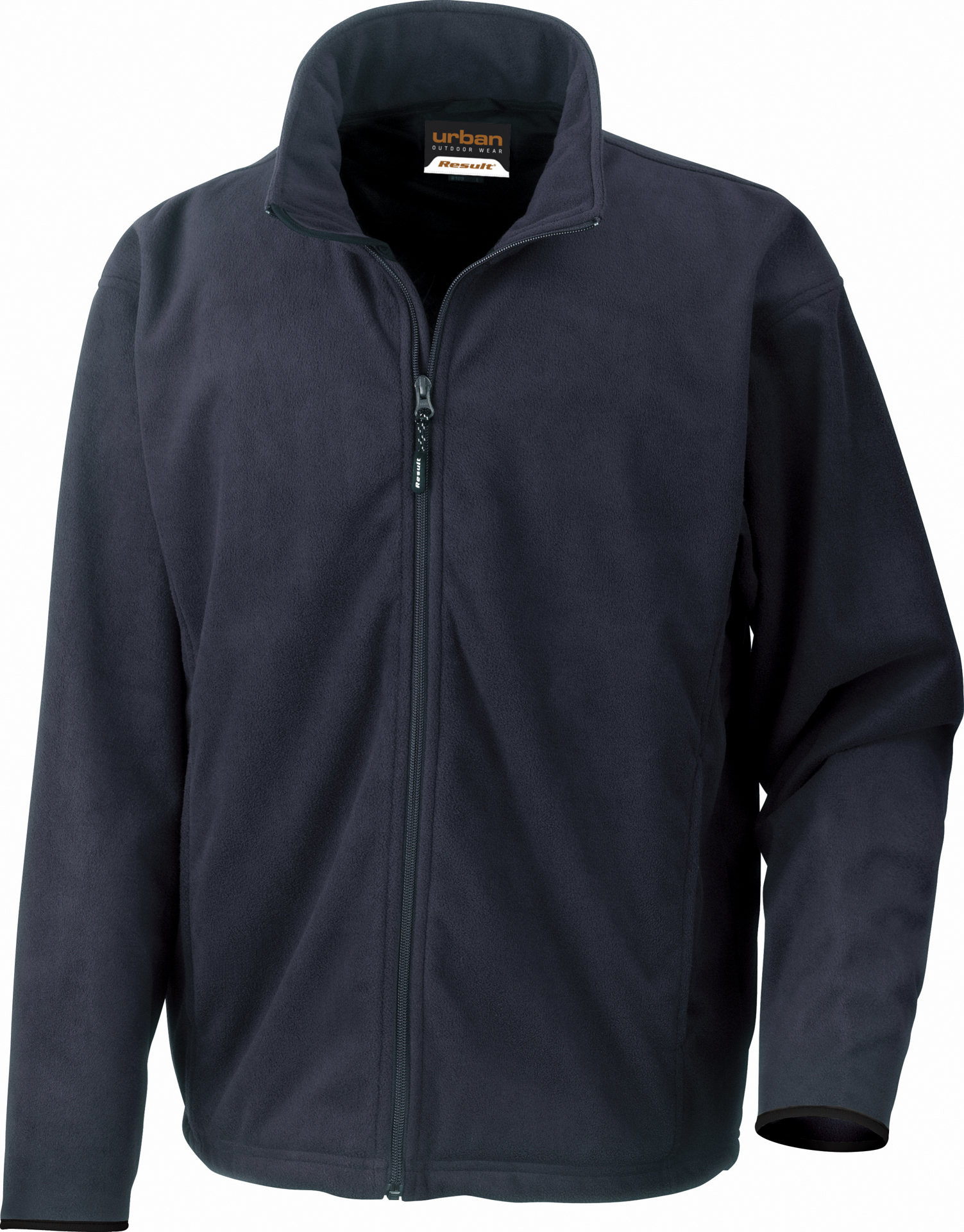 Extreme Climate Stopper Fleece in navy with full length zip