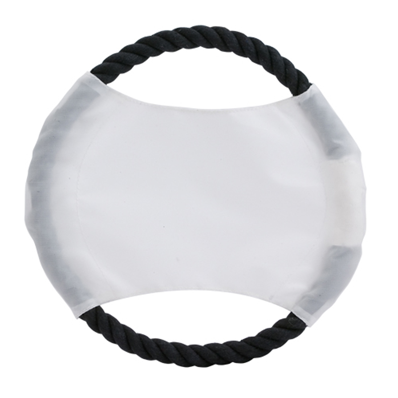 white flybit pet frisbee