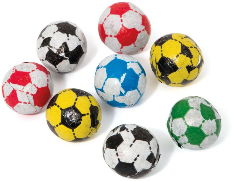 Chocolate Footballs Multi Colour