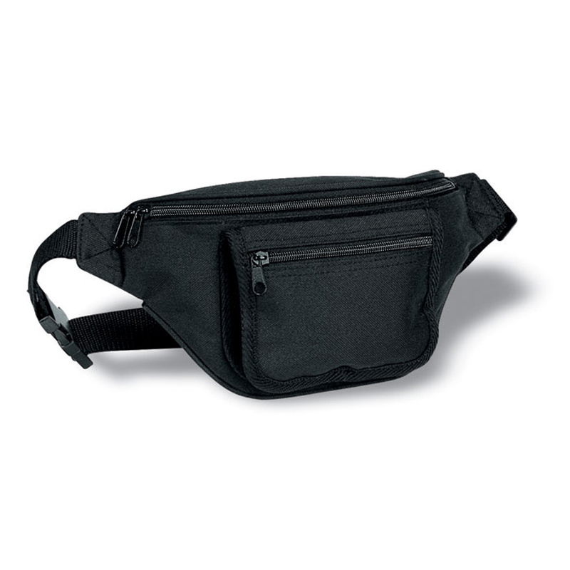 black frubi waist bag