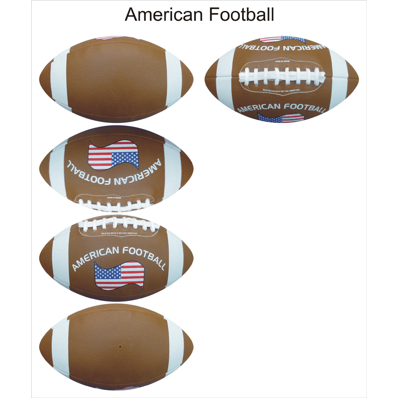Promotional American Football Available From Size 0 Up To Full Size 5. Made Bespoke in PVC or Rubber