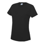 Girlie Cool T in black with crew neck