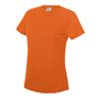 Girlie Cool T in orange with crew neck