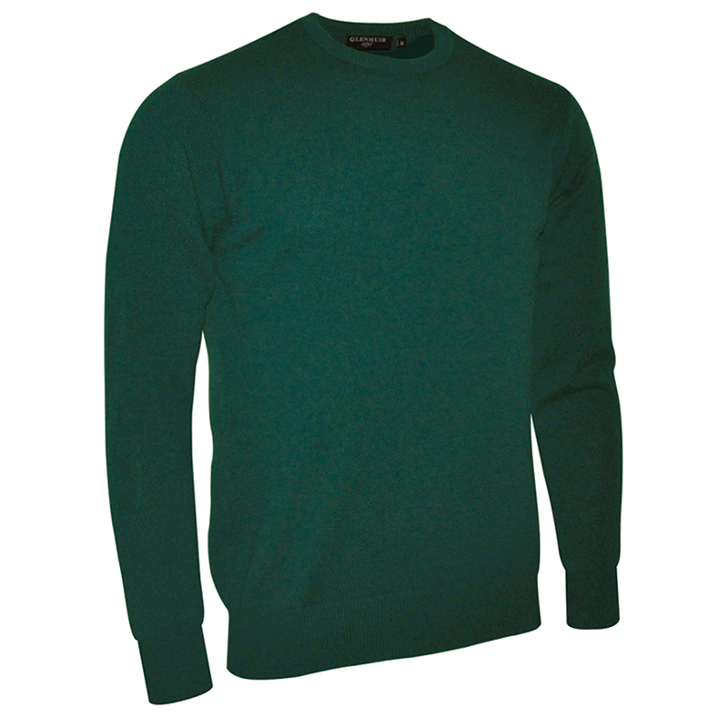 Glenmuir Lambswool Crew Neck Sweater in green