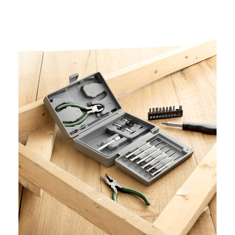 open unpacked view of the guillaume tool kit
