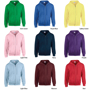 Heavy Blend Full Zip Sweatshirt with pouch pockets, unlined hood and drawstrings