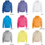Heavy Blend Hooded Sweatshirt with double lined hood, pouch pocket and drawstrings