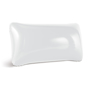 Inflatable pillow in white