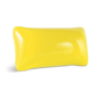 Inflatable pillow in yellow