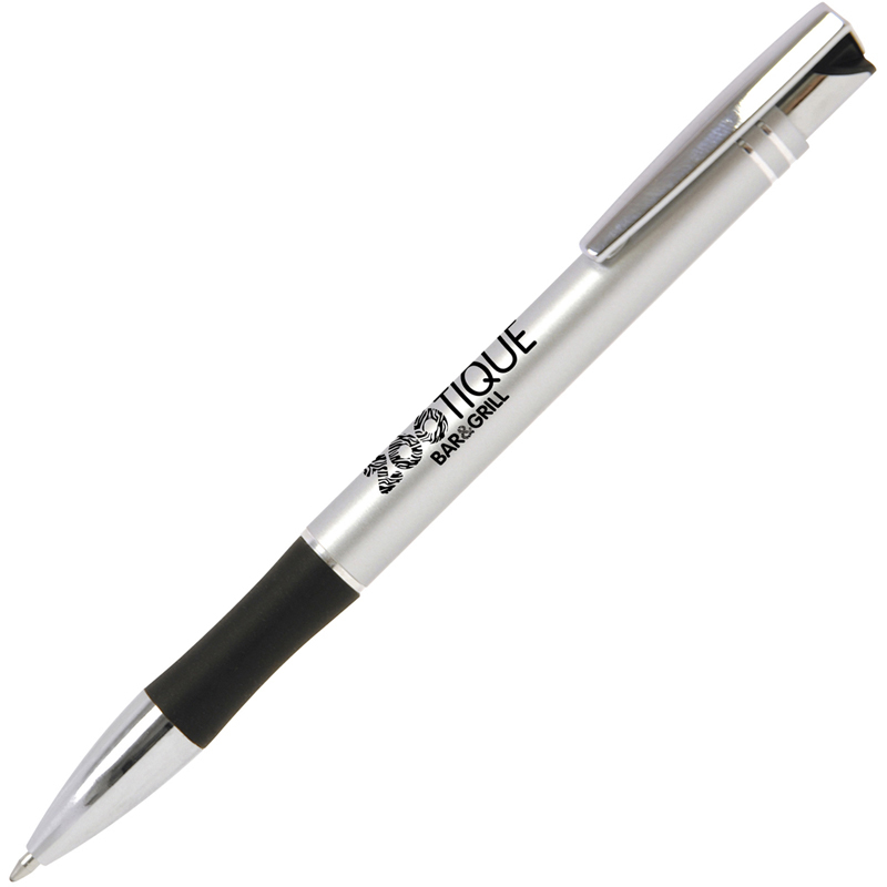 Intec Pen in silver with 1 colour print