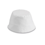 Kids bucket hat in white