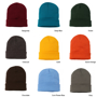 Knitted Turn-Up Beanie