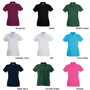 Lady Fit Premium Short Sleeve Polo with collar and 2 buttons
