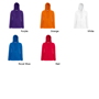 Lady-Fit Lightweight Hoodie with full covered zip, 2 pouch pockets and drawstrings