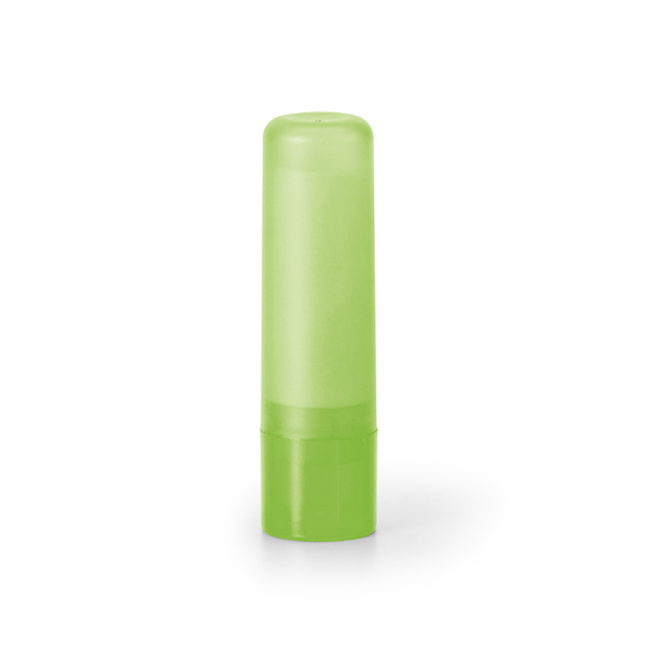 green lip balm tube