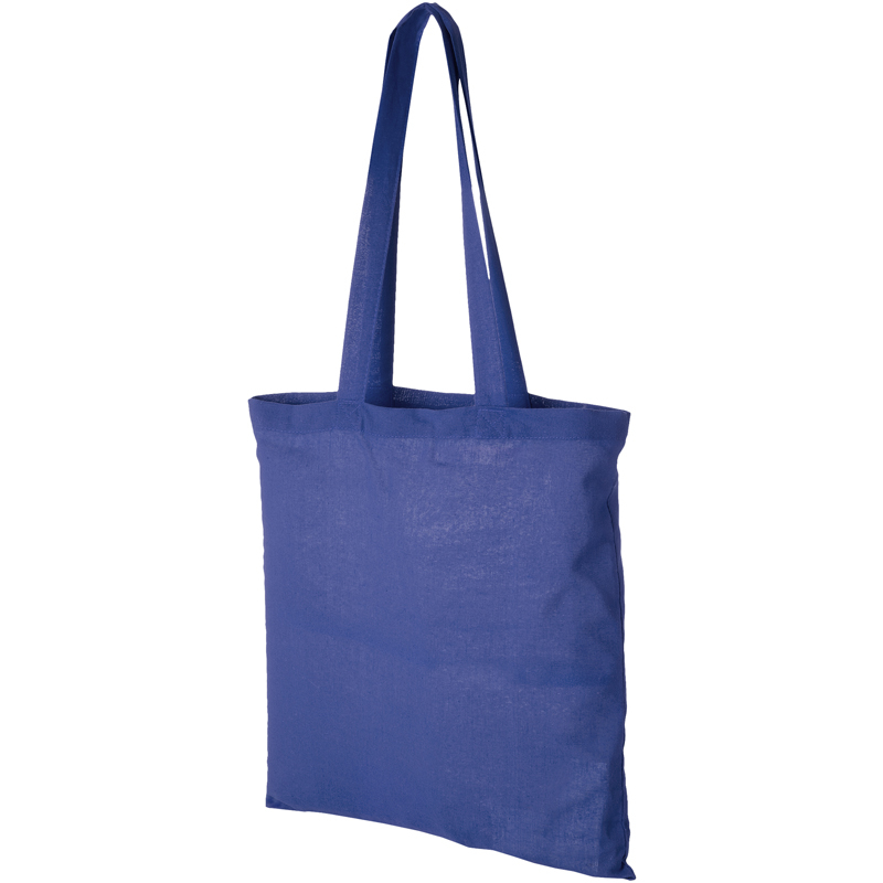 Blue shopper bag
