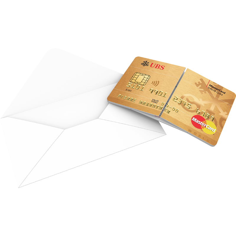 the closed magic card next to an open envelope