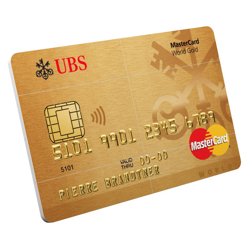 closed magic card designed to look like a gold credit card