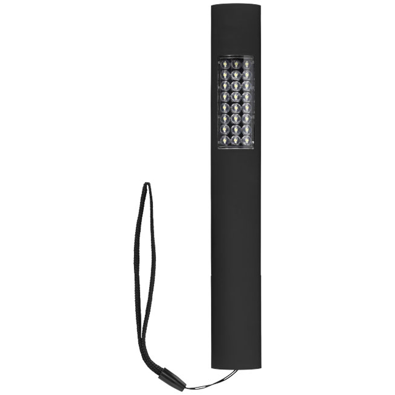 Magnetic 28 LED Torch in black