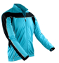 Men's Bikewear Long Sleeved Top in blue with black detail and reflective piping