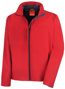 Men's Classic Softshell Jacket in red