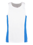 Men's Cooltex Vest White and Blue