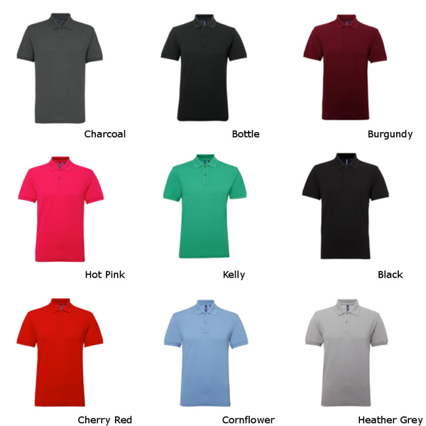 Men's Poly/Cotton Blend Polo