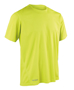 Men's Quick-Dry Short Sleeved in lime green