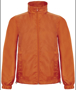 Men's Windbreaker in orange