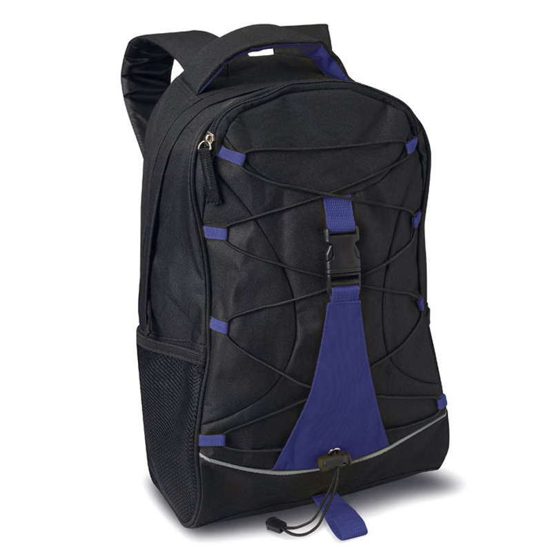 Monte Lema Backpack in black and blue