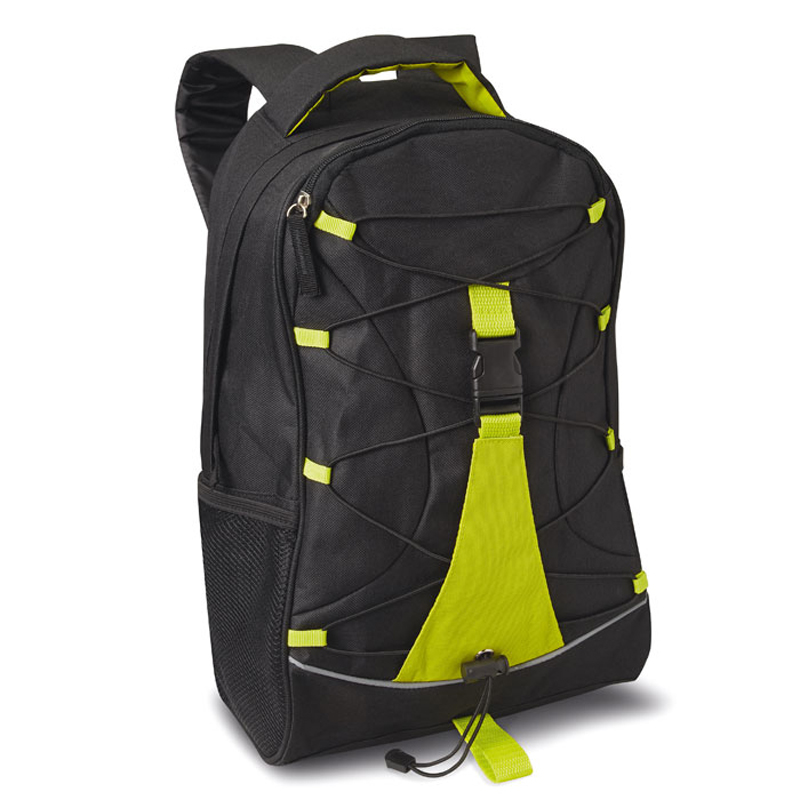 Monte Lema Backpack in black and green