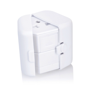 Mr Universe Travel Adaptor in Case in white