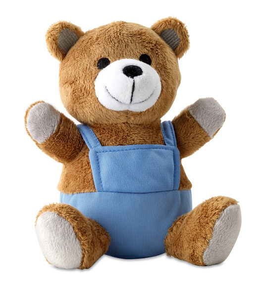 nico bear with blue dungarees