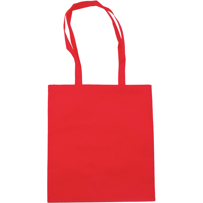 Lightweight exhibition carry bag in red with matching long handles