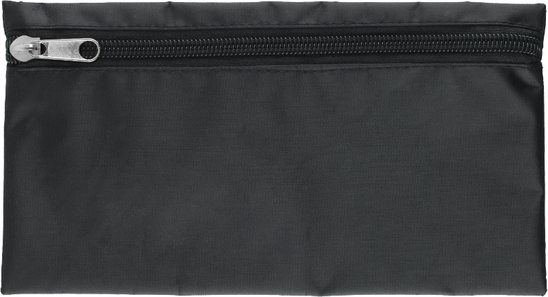 Nylon Pencil Case in black