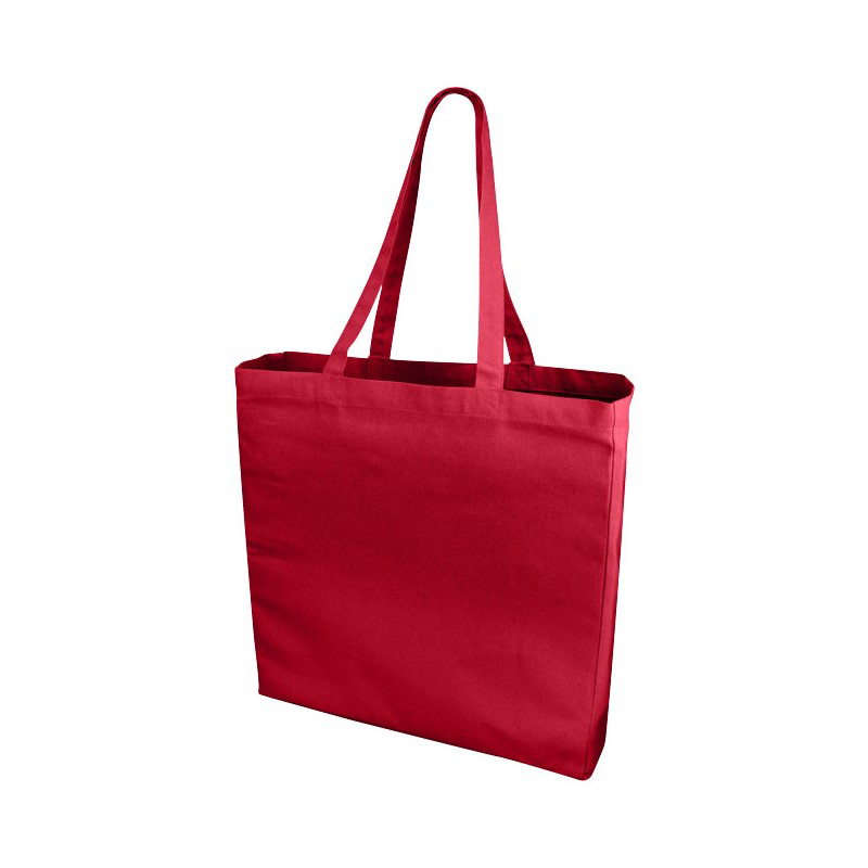 Promotional large cotton bag in red