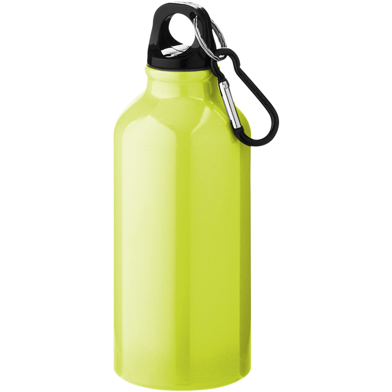 Oregon Drinking Bottle in yellow with Carabiner