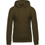 Organic Hoodie in khaki