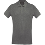 Organic Polo Shirt in dark grey