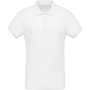 Organic Polo Shirt in white