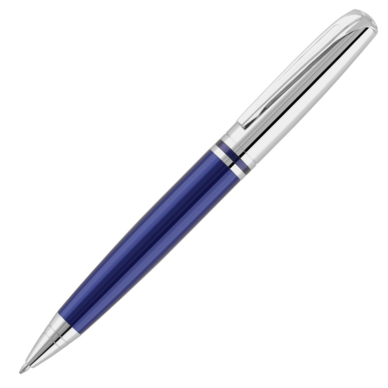 Othello Ballpen in blue and silver