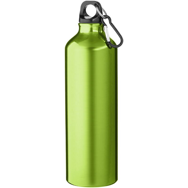 Aluminium water bottle in green
