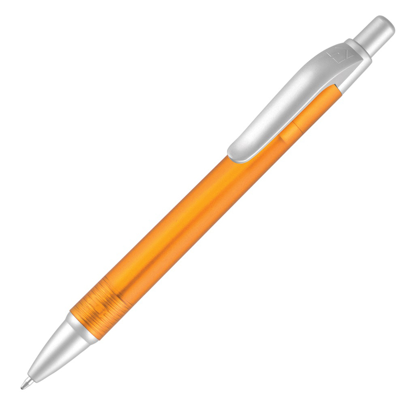 frosted orange ballpen