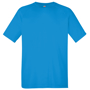 Performance Tee in blue with crew neck