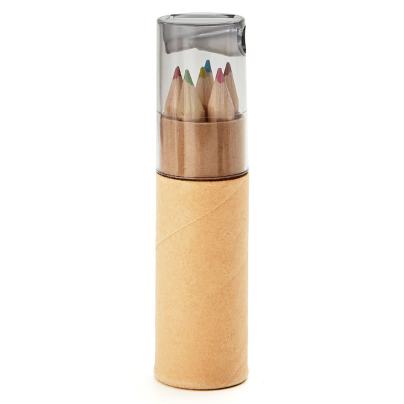 petit lambut coloured pencil tube with grey lid